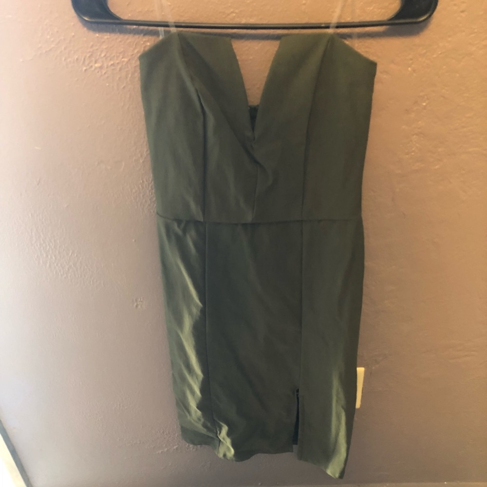 Olive club dress